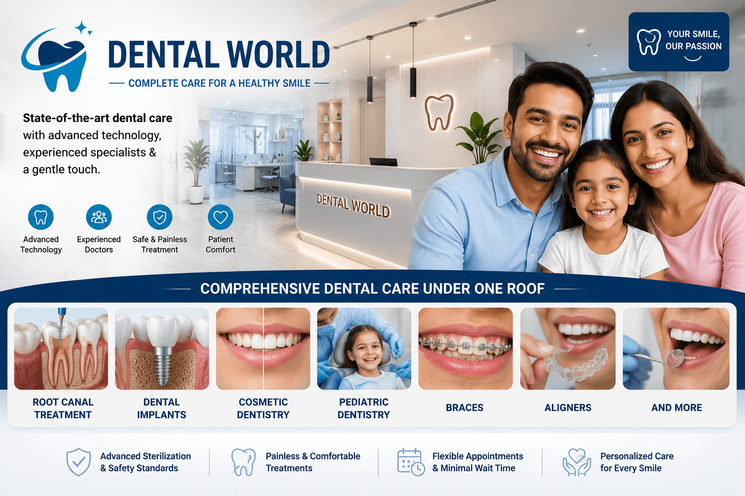 Dental World Comprehensive Dental Care Under One Roof