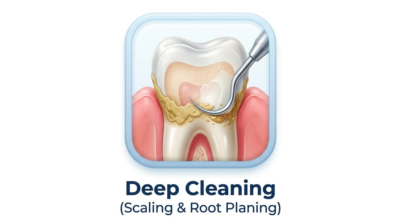 Deep Cleaning (Scaling & Root Planing)