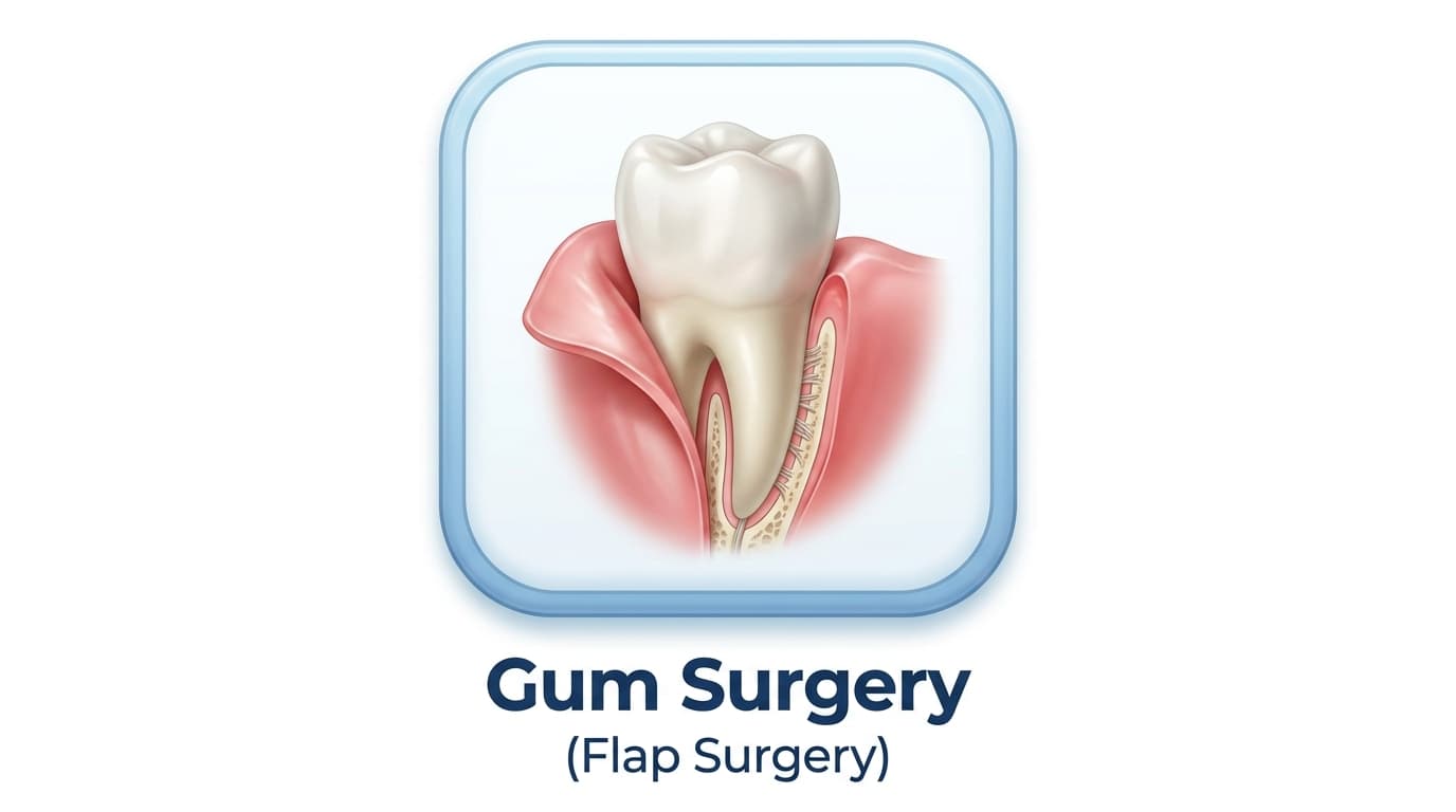 Gum Surgery (Flap Surgery)